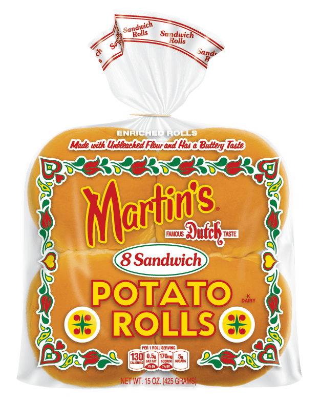 MARTIN'S POTATO ROLL PAN HAMBURGUESA 8,5 CM - CAJA 72UN