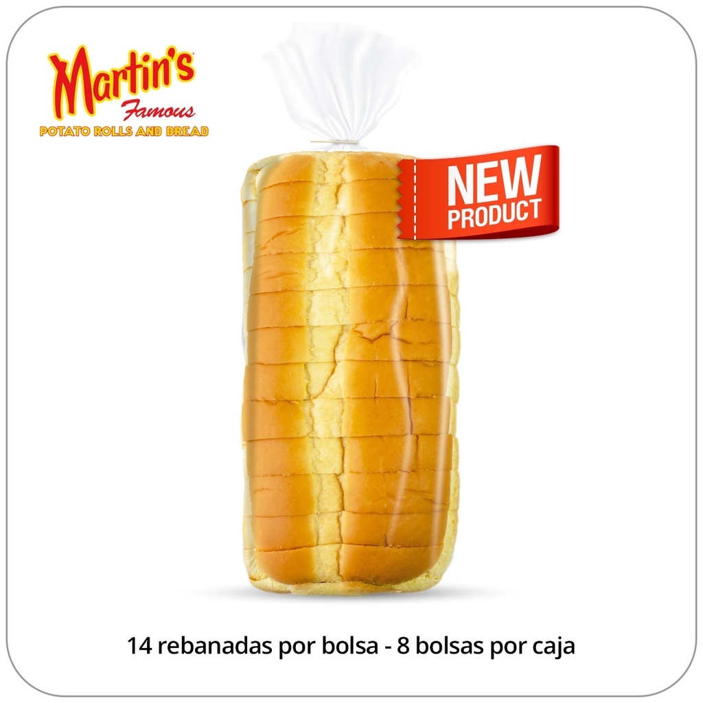 [00510515] MARTIN'S POTATO ROLL PAN MOLDE TEXAS TOAST - CAJA 112UN
